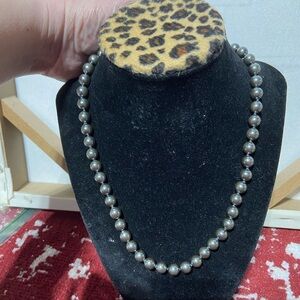 Faux Tahitian Pearl Nexklace